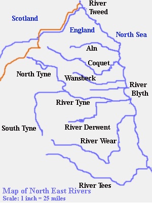 Rivers of the North East