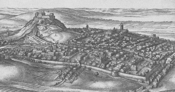 Edinburgh from South - Hollar - 1670