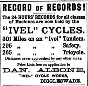 Ivel Cycles - Records