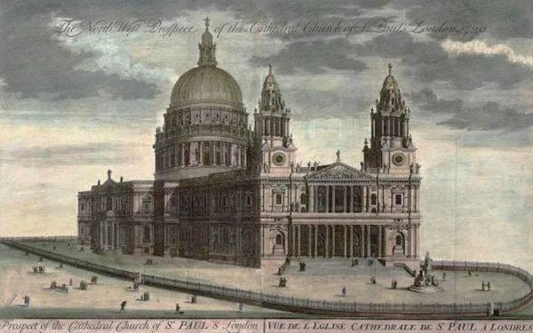 Saint Paul's Cathedral, 1720