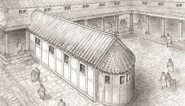 Reconstruction of 5th Century Church
