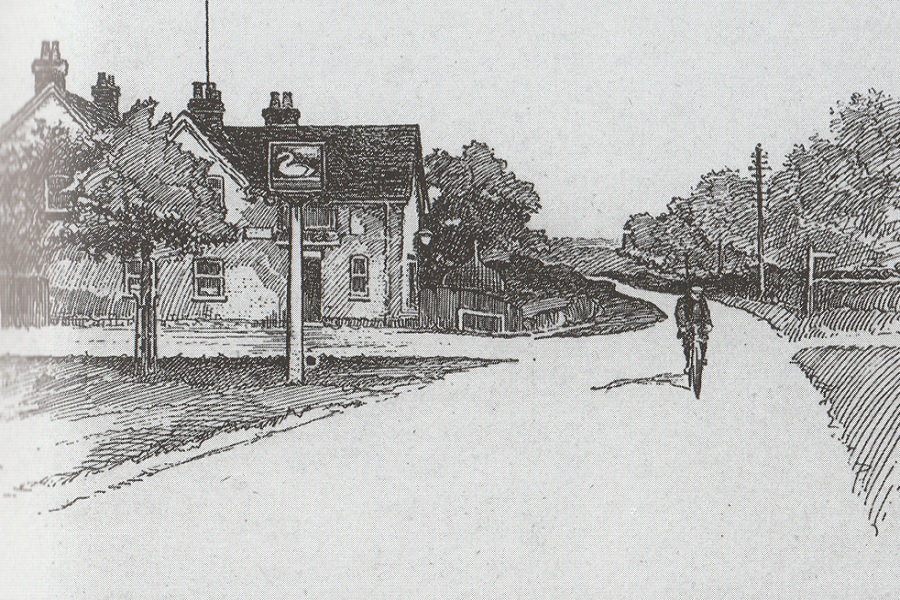 Bell Lane Crossing in 1900