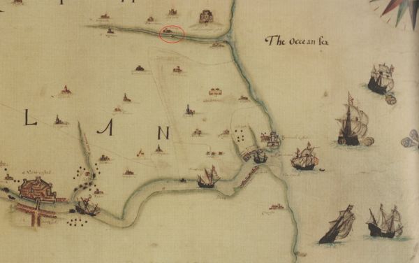1590s Tynemouth Map