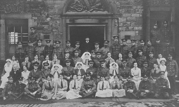 Edinburgh Castle - Military Hospital Staff, 1917