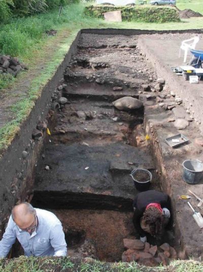 Aldborough - Metal Working Area - Excavation