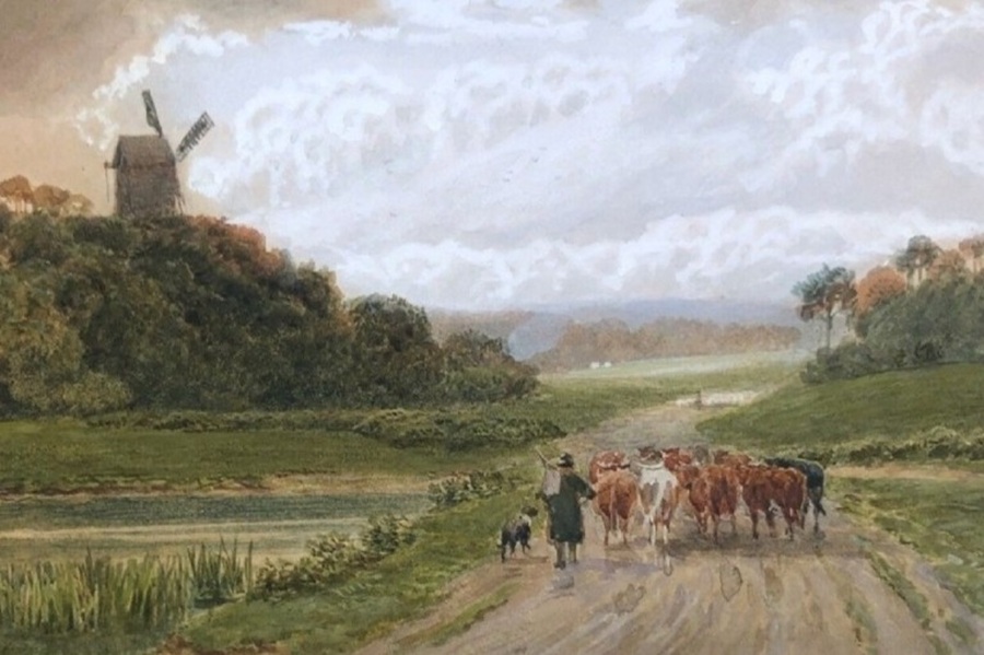 Drovers-Returning from Market-John-Macpherson