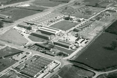 English Electric Factory, Stevenage - under construction