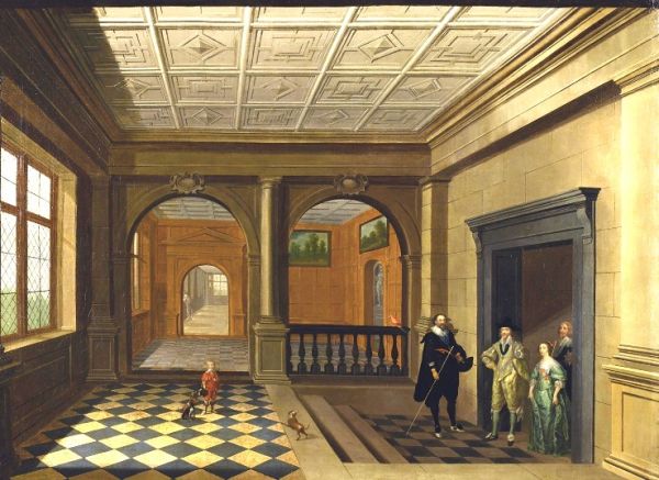 Theobalds House - Great Gallery - Hendrick van Steenwyck