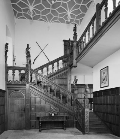Theobalds Palace Staircase - Herstmonceux Castle