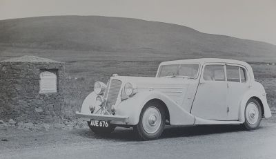 Golden Age of British Motoring. Tweedsmuir memorial. Bill Brunell